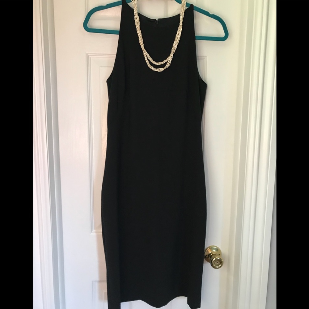 Theory, Size 6, EUC, Black Fitted Dress